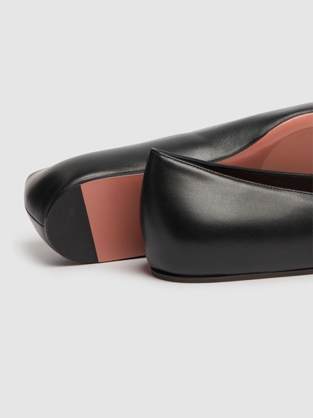 5mm Camelia nappa ballerinas
