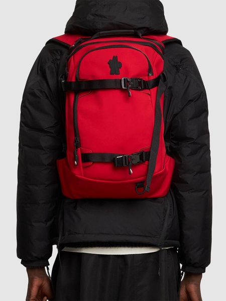 Logo stretch nylon 3L backpack
