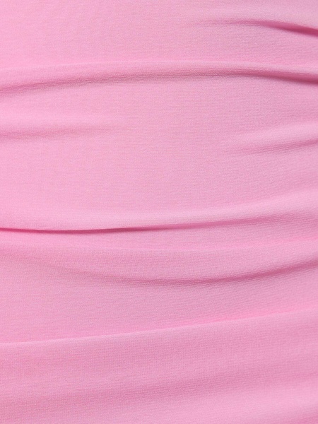 Livia stretch georgette mini skirt