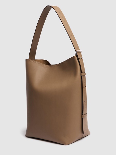 Archetipo 01 leather bucket bag