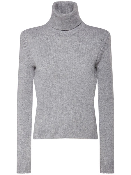 Cashmere knit turtleneck sweater