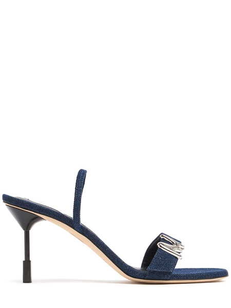 75mm Denim sandals