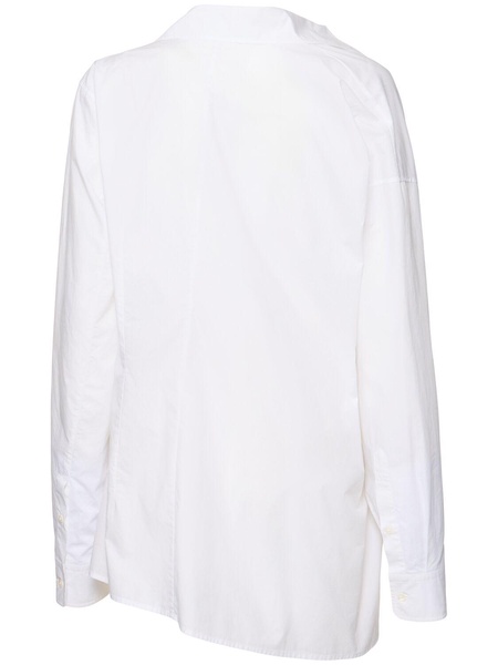 Daria dropped shoulder poplin shirt