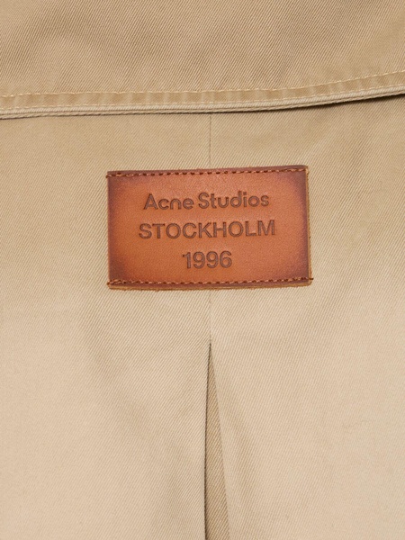 Ostrid twill trench coat