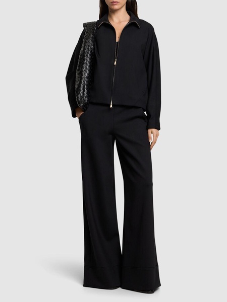 Fagiani neoprene wide leg pants