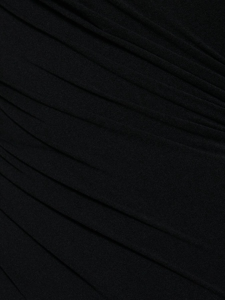 Sculpting jersey midi dress