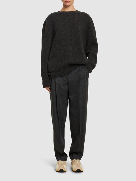 Richelle cashmere straight pants