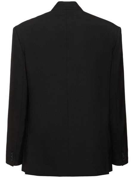 Kimono tailored wool jacket