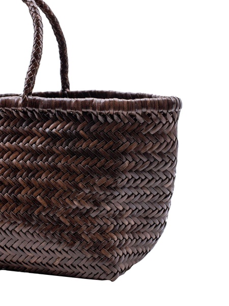 Triple Jump Big bamboo leather bag