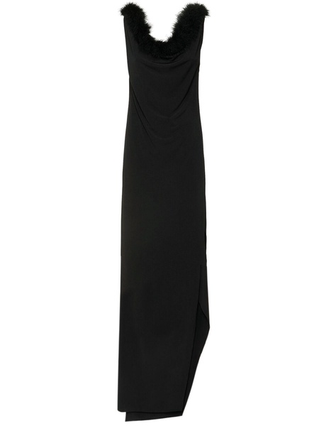 Boa jersey midi dress