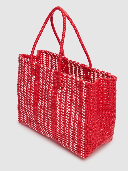Large mesh tote bag