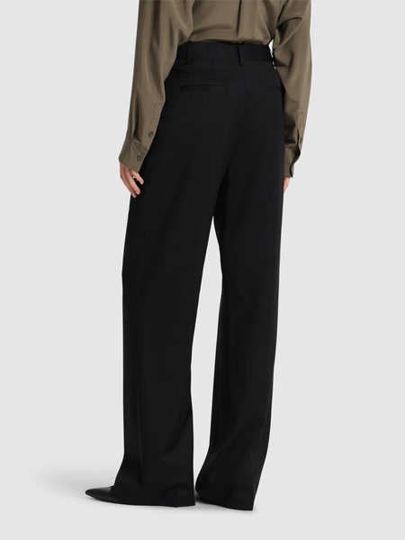 Sbiru flared wool pants