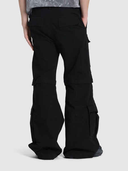 Ripstop cotton denim jeans