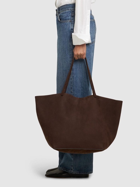 XL Park nubuck leather tote bag
