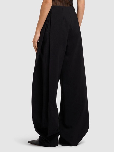Adelchi1234 viscose cady wide leg pants