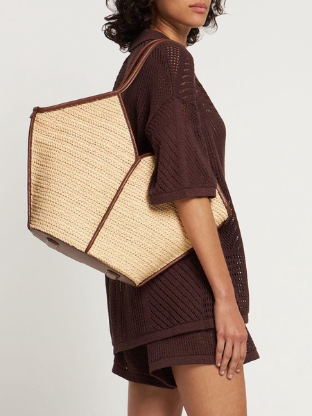 Calella raffia tote bag