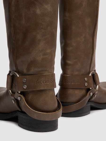 40mm Balius leather tall boots