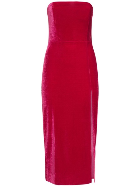 Camden velvet midi dress