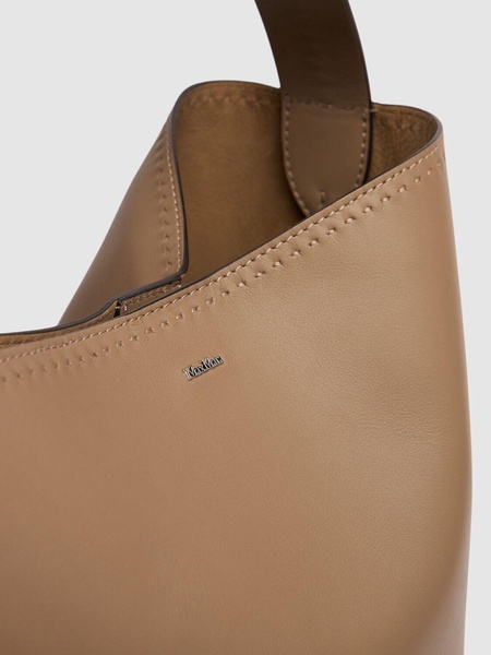 Archetipo 01 leather bucket bag