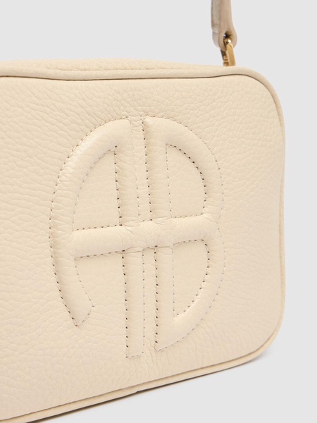 Lili pebbled leather shoulder bag