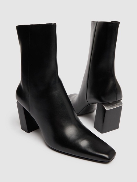 85mm Toni leather ankle boots