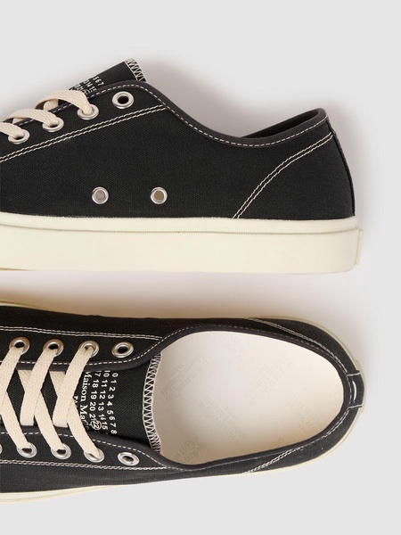 Tabi cotton canvas low top sneakers
