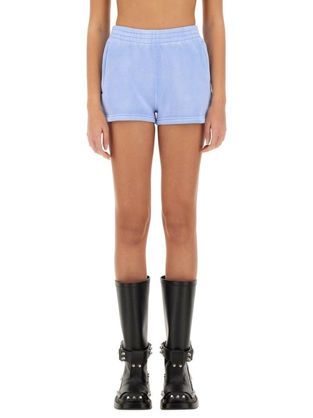 FRENCH TERRY COTTON FLEECE "ESSENTIAL" SHORTS