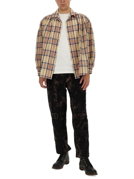 Aïe Seersucker Cotton Shirt