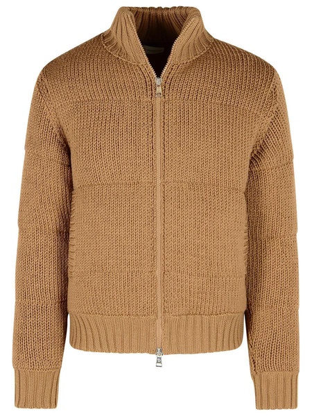 Moncler Brown Virgin Wool Sweater Men