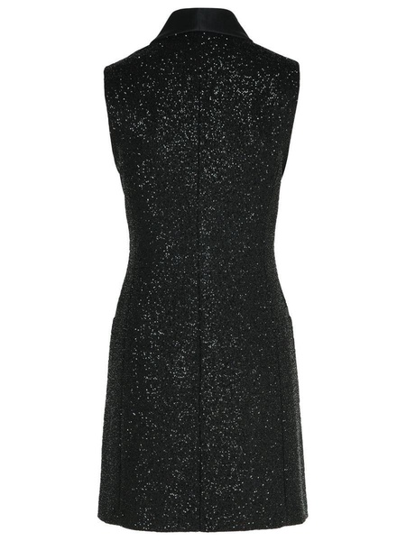 Max Mara 'Eiffel' Dress In Black Viscose Blend Women