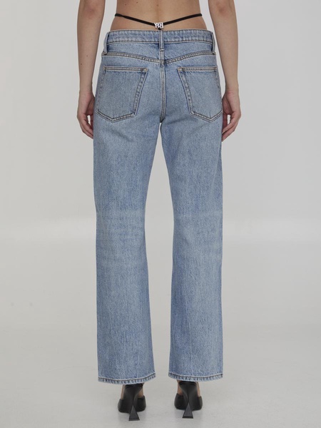 Jeans With Pre-Styled Thong