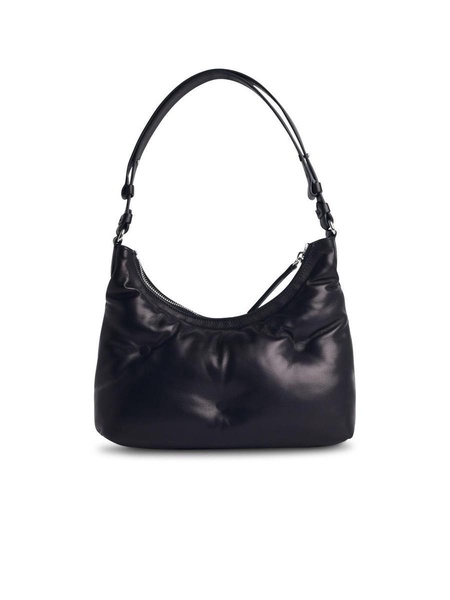 Maison Margiela 'Hobo Glam Slam' Black Leather Bag