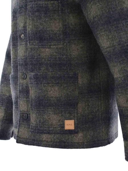 Shirt A.p.c Made Of Virgin Wool