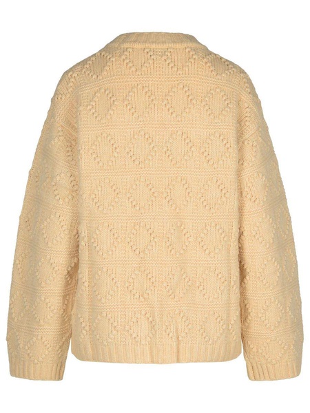 Ganni Beige Sweater