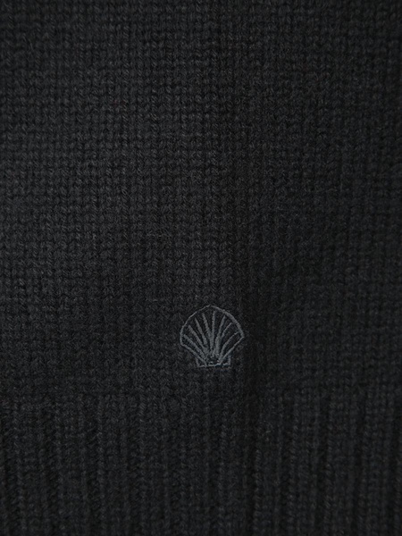 Black Wool And Cashmere Sweater