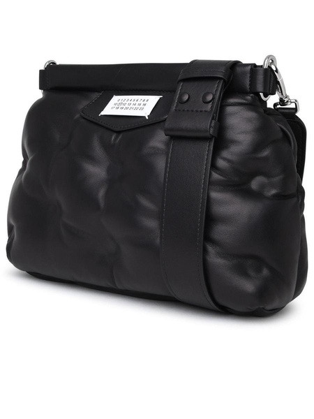 Maison Margiela Black Leather Glam Slam Bag Women