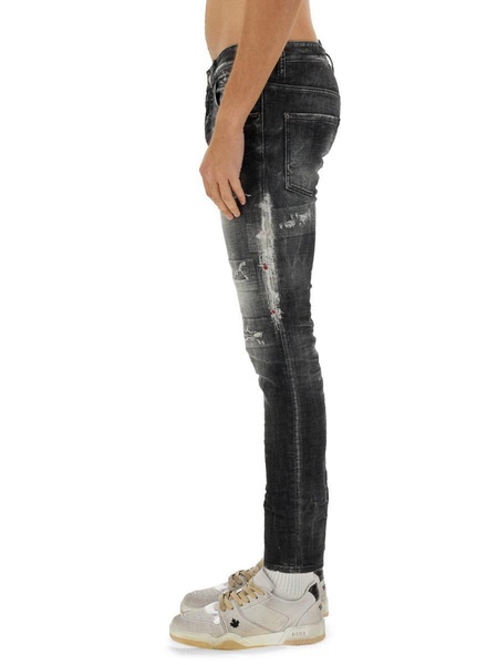 Dsquared Men "Rocky Mountains Wash Skater" Jeans