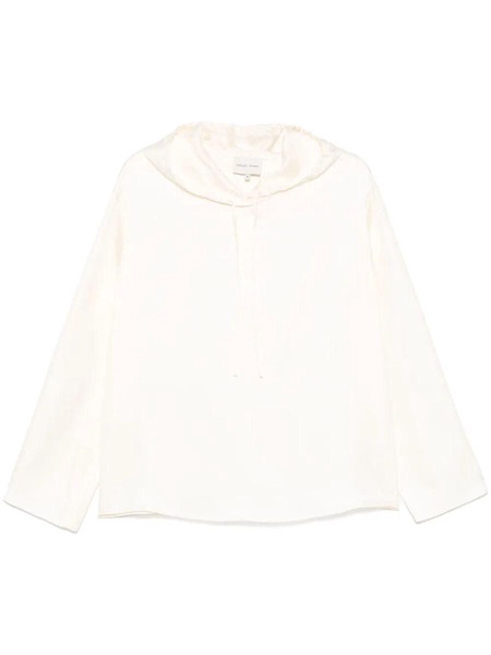 Loulou Studio Nuka Hooded Blouse Clothing