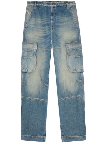 Diesel Relaxed Jeans D-Fish 09J83