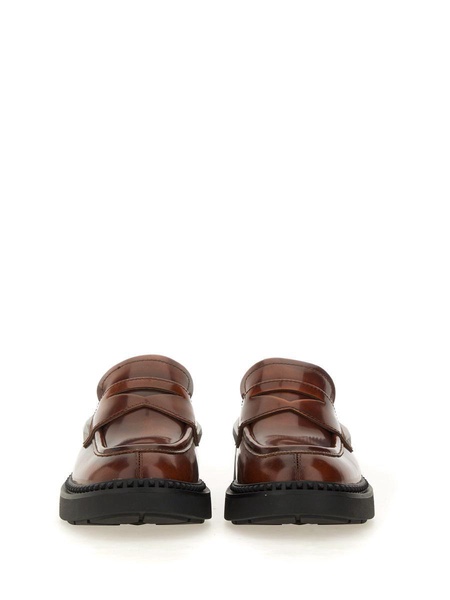 SHINY NAPPA LEATHER MEDUSA LOAFER