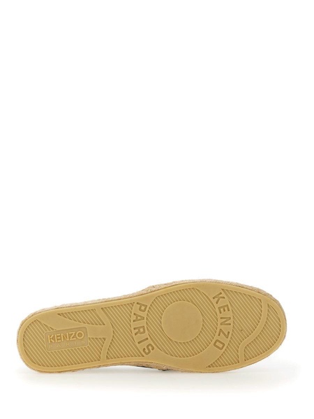 EMBROIDERED CANVAS ESPADRILLES "LUCKY TIGER"