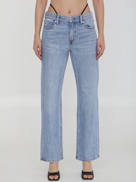 Jeans With Pre-Styled Thong