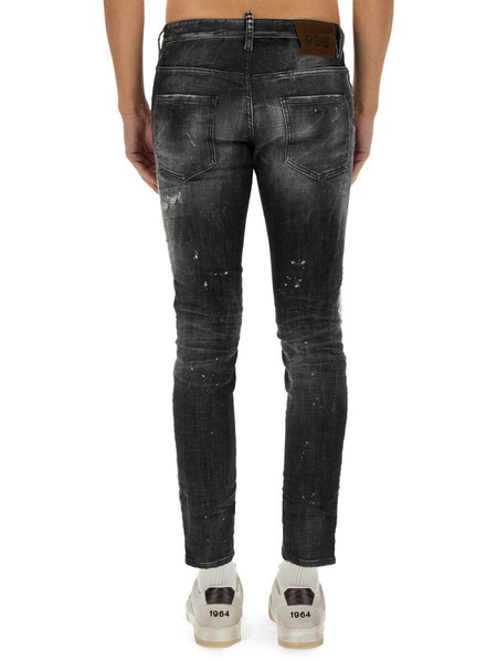 Dsquared Men "Rocky Mountains Wash Skater" Jeans