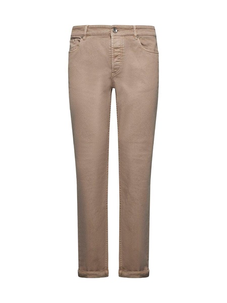 Brunello Cucinelli Brown Cotton Jeans