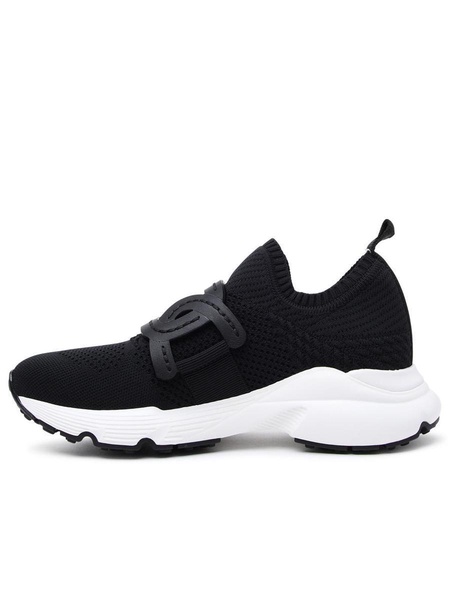 Tod's Black Tech Fabric Run Sneakers Women