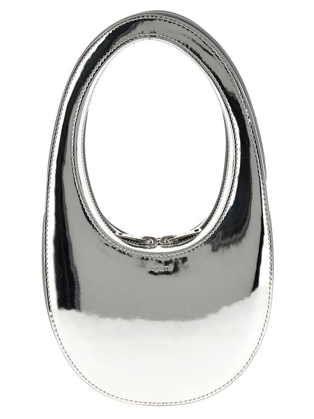 Coperni Swipe Mini Mirrored Leather Shoulder Bag