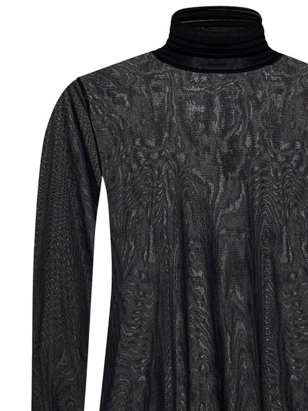Maison Margiela Black Viscose Bodysuit