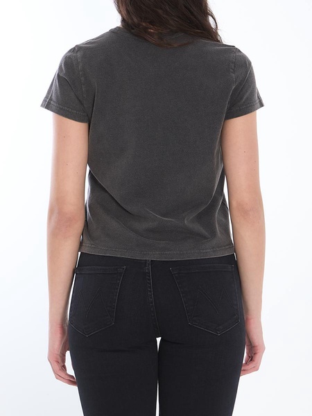 Cropped T-Shirt With Logo