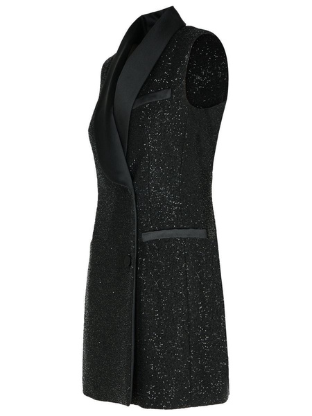 Max Mara 'Eiffel' Dress In Black Viscose Blend Women