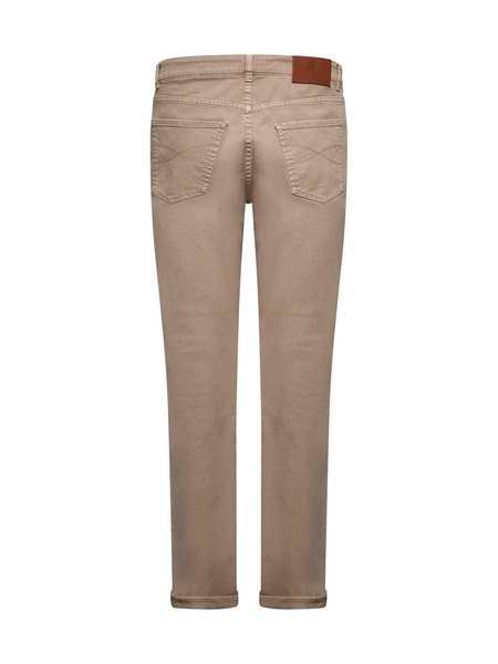 Brunello Cucinelli Brown Cotton Jeans